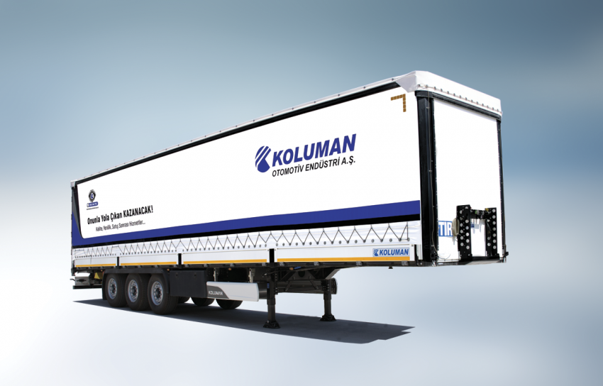 Cargo Class Curtainsider Semi-Trailer (Without a Side Cover)
